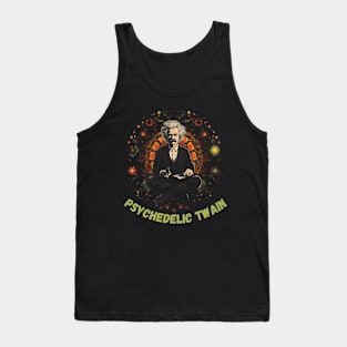 Zen Meditation - Psychedelic Mark Twain Tank Top